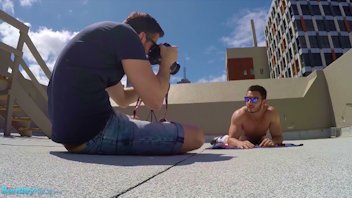 James Nowak's First Outdoor Nude Shoot BTS